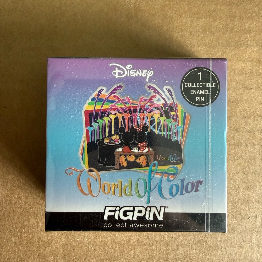 Disney World of Color Figpin - Unopened
